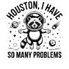 Astronaut Raccoon T-Shirt Space