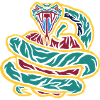 Curled Snake Neon