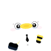 Duck in Tie Office Cutie