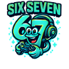Mascotte di Six Seven Gamer Italian Brainrot Gaming