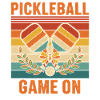 Pickleball Game On funny player pickle ball