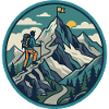 Mountaineering Adventure Summit Motif
