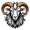 Bold graphic ram