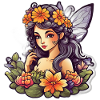 Elf Floral Mandala Hibiscus