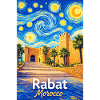 Rabat Morocco Starry Night