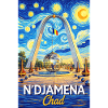 N-Djamena Chad Starry Night