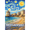 Mogadishu Somalia Starry Night