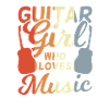 Gitarren Mädchen