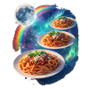 Cosmic Pasta Galaxy