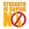 Antialcoholic Abstinent Strength Is Saying No