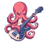 Octopus Guitar Rock
