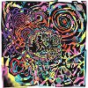 Psychedelic Rock Party Moon