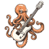 Octopus Rock Guitar