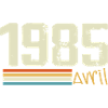Né en avril 1985