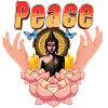 Peaceful Buddha Lotus - Peace & Love series