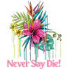 Never Say Die T-Shirt | Motivational Tee