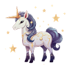 Magischer Sternenunicorn