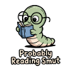 ReadingCaterpillar with glasses
