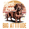 Funny Dog Breed Dachshund