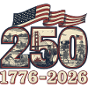 USA 250th Anniversary 1776-2026