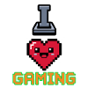 I Love Gaming Herz