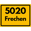 ALTE POSTLEITZAHL PLZ RETRO 5020 FRECHEN