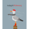 Freitag ist Rückenwind Möwe Spruch