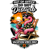 Disturb Vacation Flamingo Vibes