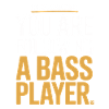 Basist följer ett basistband Bassspieler