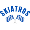 Skiathos Crossed Greek Flags