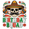 Fødselsdagshold Cinco De Mayo Mexicansk Kid