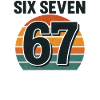 Six Seven 67 – włoski meme o retro zachodzie słońca z Brainrot