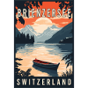 Experience Alpine Lake of Brienzersee Switzerland