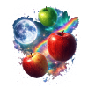 Cosmic Apple Worlds