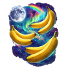Kosmische Bananenlandschaft
