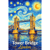 Tower Bridge London Sternenwirbel