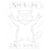Unhinged und Feral Waschbär