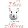 Rattopia Motif Albino Rat
