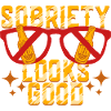 Antialcoholic Abstinent Sobriety Looks Good