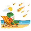 Dino Beach Meteor Shower