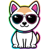 Cat Neon Rainbow Glasses