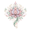 Pastel Lotus Mandala