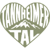 Tannheimer Tal Berg Herz Motiv