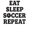 Spis, sov, fodbold, gentag fodboldfan,