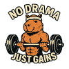 No Drama Just Gains Capybara Fitness