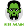 Zombie Head  - Halloween Creepy Undead Design