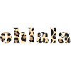 Olala Leopard Print Font