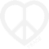 Heart Peace Symbol