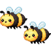 Pixel Bees Duo