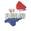 Flevoland Netherlands Retro Map Holland